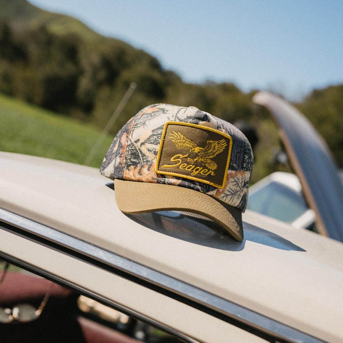 Wingspan Camo Trucker Hat