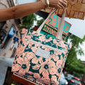 Flor Del Mar Dark Teal Go-To Tote