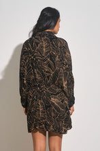 Black Tropic Tunic Dress
