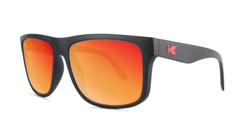 Matte Black/Red Sunset Torrey Pines Sunglasses