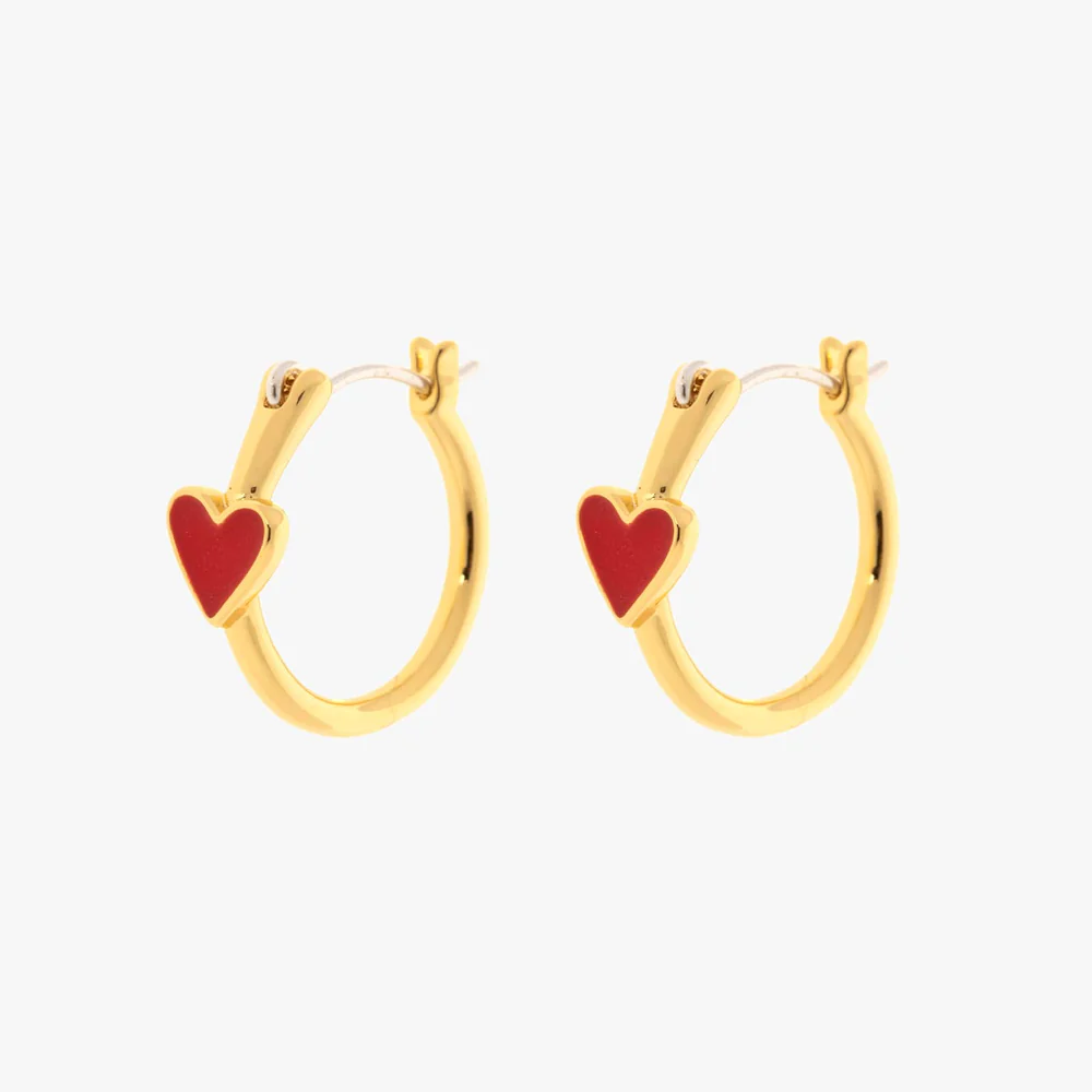 Petite Heart Hoops