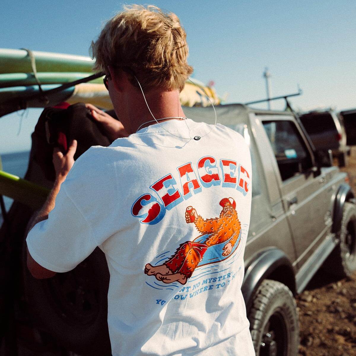 Tubular White Tee