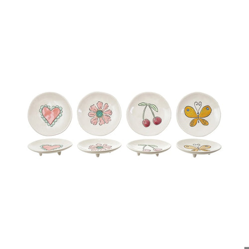 Stoneware Footed Trinket Dish