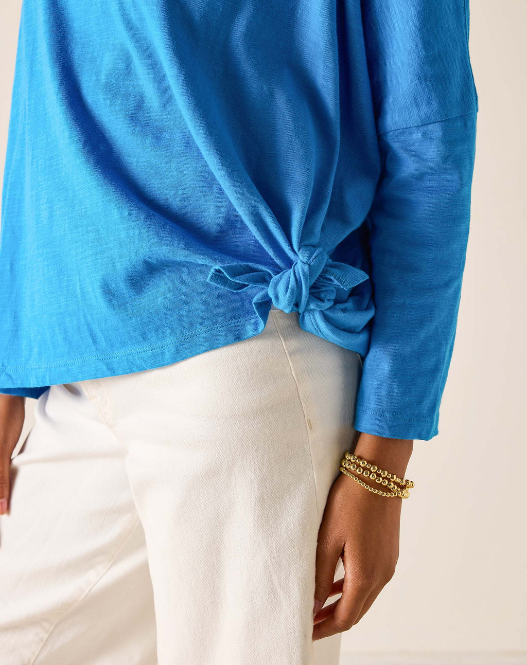 Catalina Brilliant Blue Slub Tee