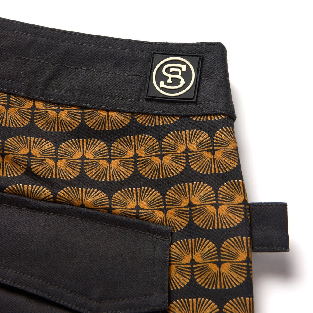 Goldmine Washed Black Boardshort