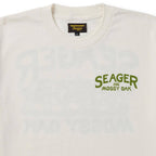 Seager x Mossy Oak Pack Out Vintage White Tee