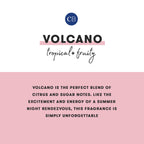 Volcano Modern Marble Petite Candle