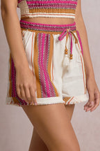 Cara Stripe Short