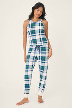 Cozy Life Plaid Thermal Velour Jogger