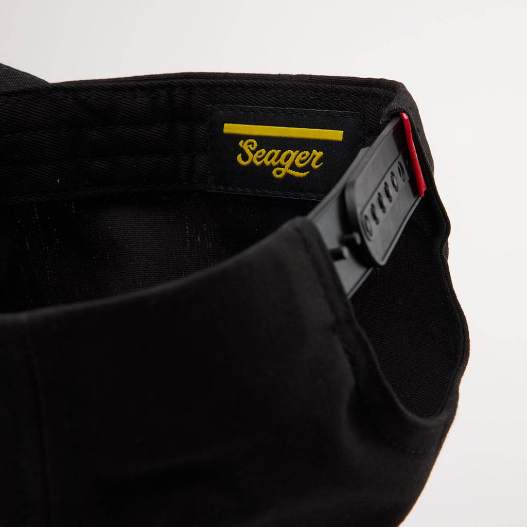 Rodeo Series Black Snapback