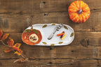 Pumkin Tray & Dip Set