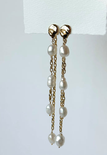 Freshwater Pearl Statement Earrings