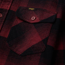 Calico Red Rock Flannel Button-Up
