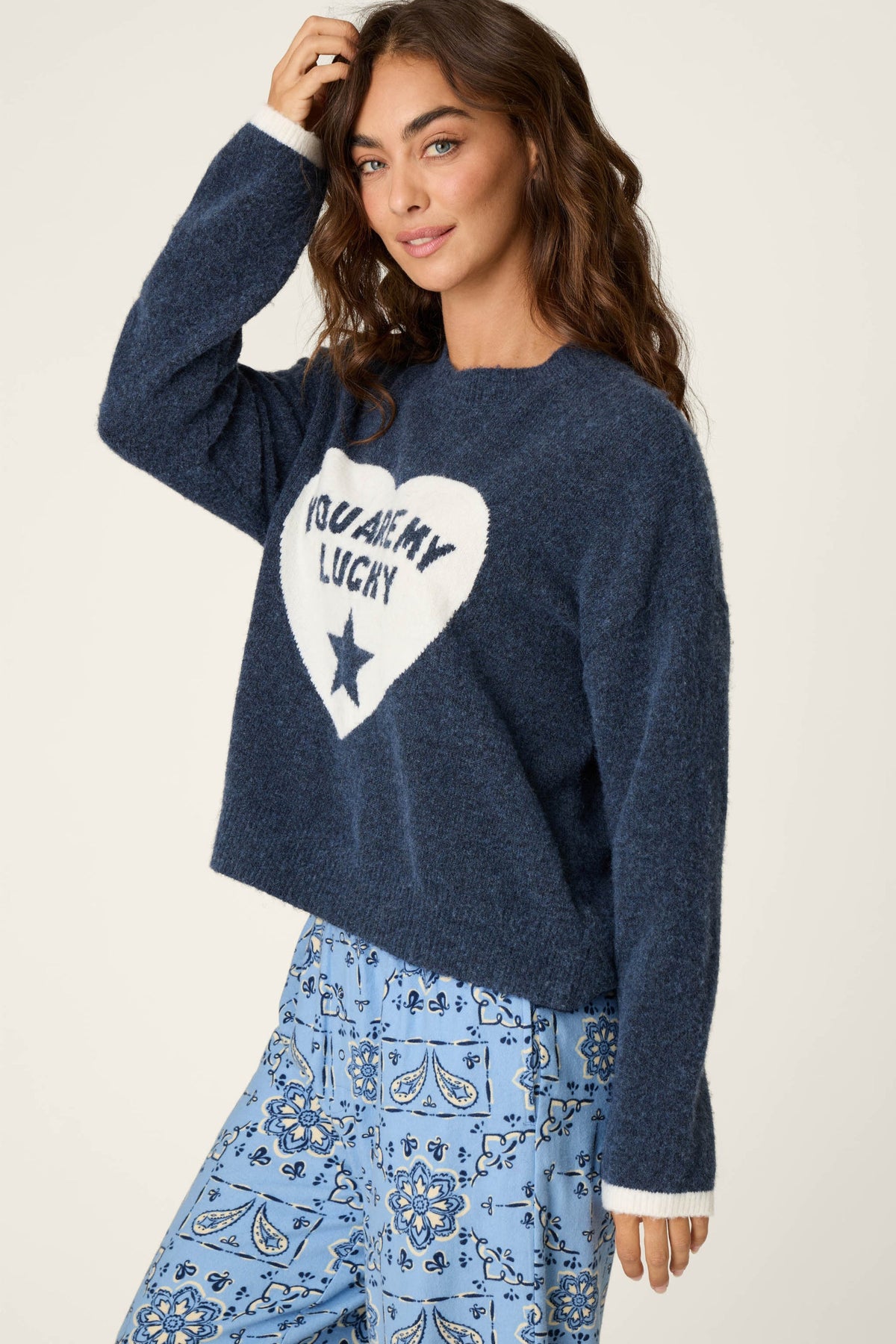 You Are My Lucky Star Snuggle Sweater