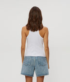 Cher Rib Scoop Neck Tank