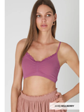Lace Trim V Bralette