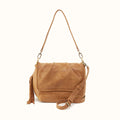 Harley Buffed Whiskey Convertible Shoulder Bag