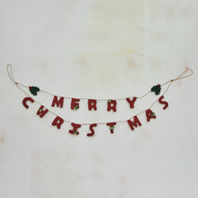 Felt Merry Christmas Garland
