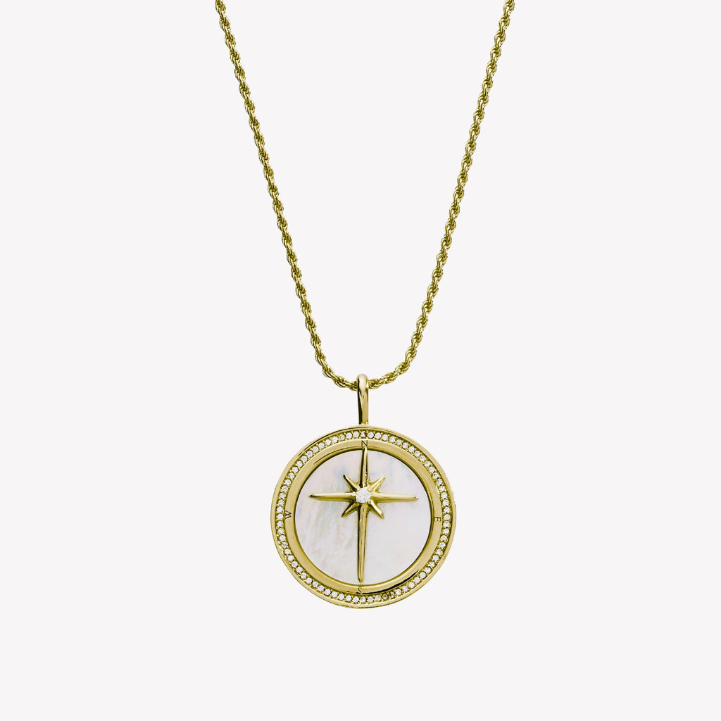 True Direction Compass Necklace