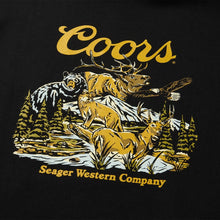 Seager x Coors Banquet Preserve Black Hoodie