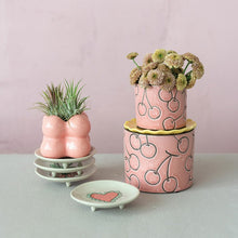 Stoneware Footed Trinket Dish
