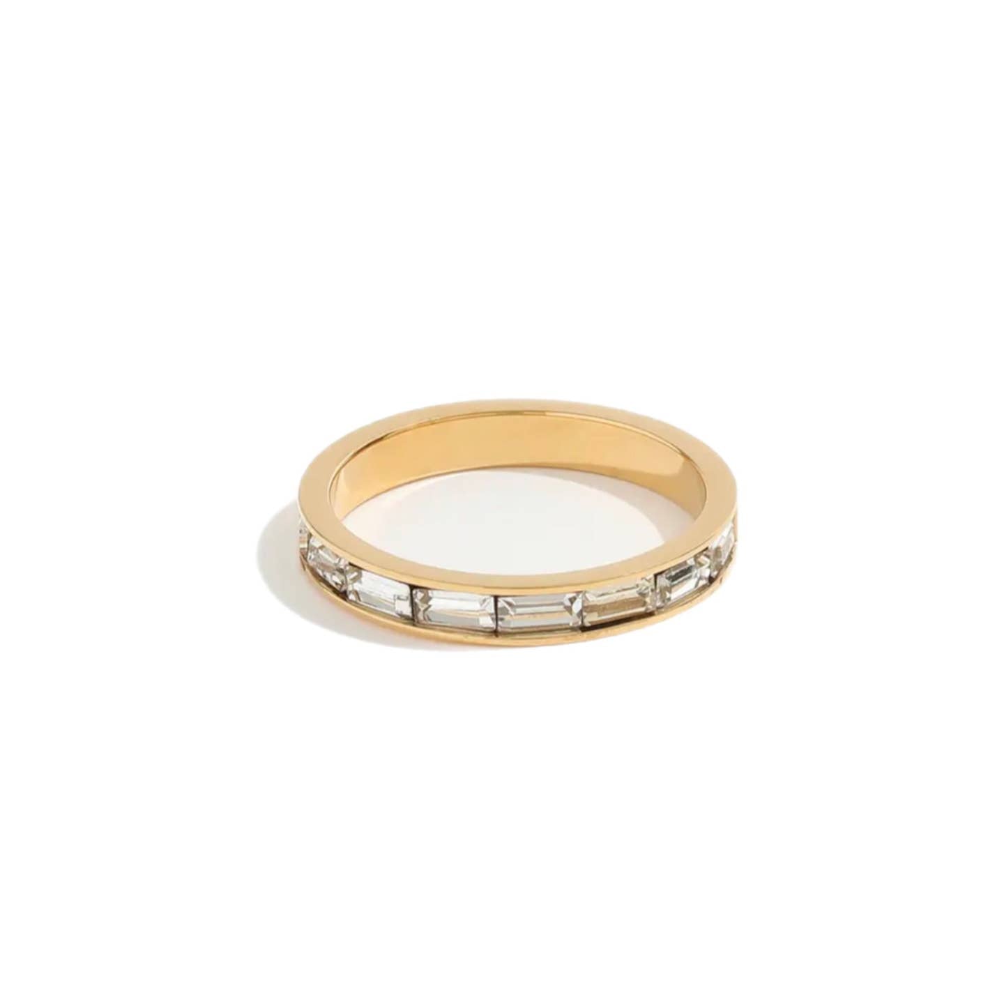Reflection CZ Ring