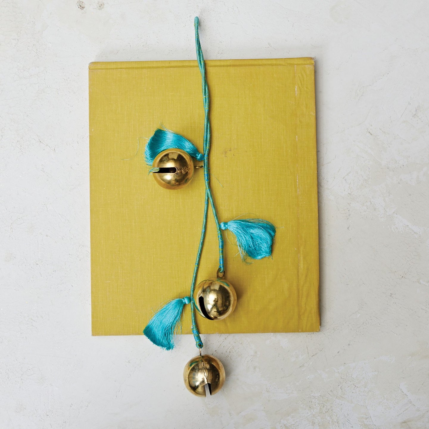 Turquoise & Gold Jingle Bells