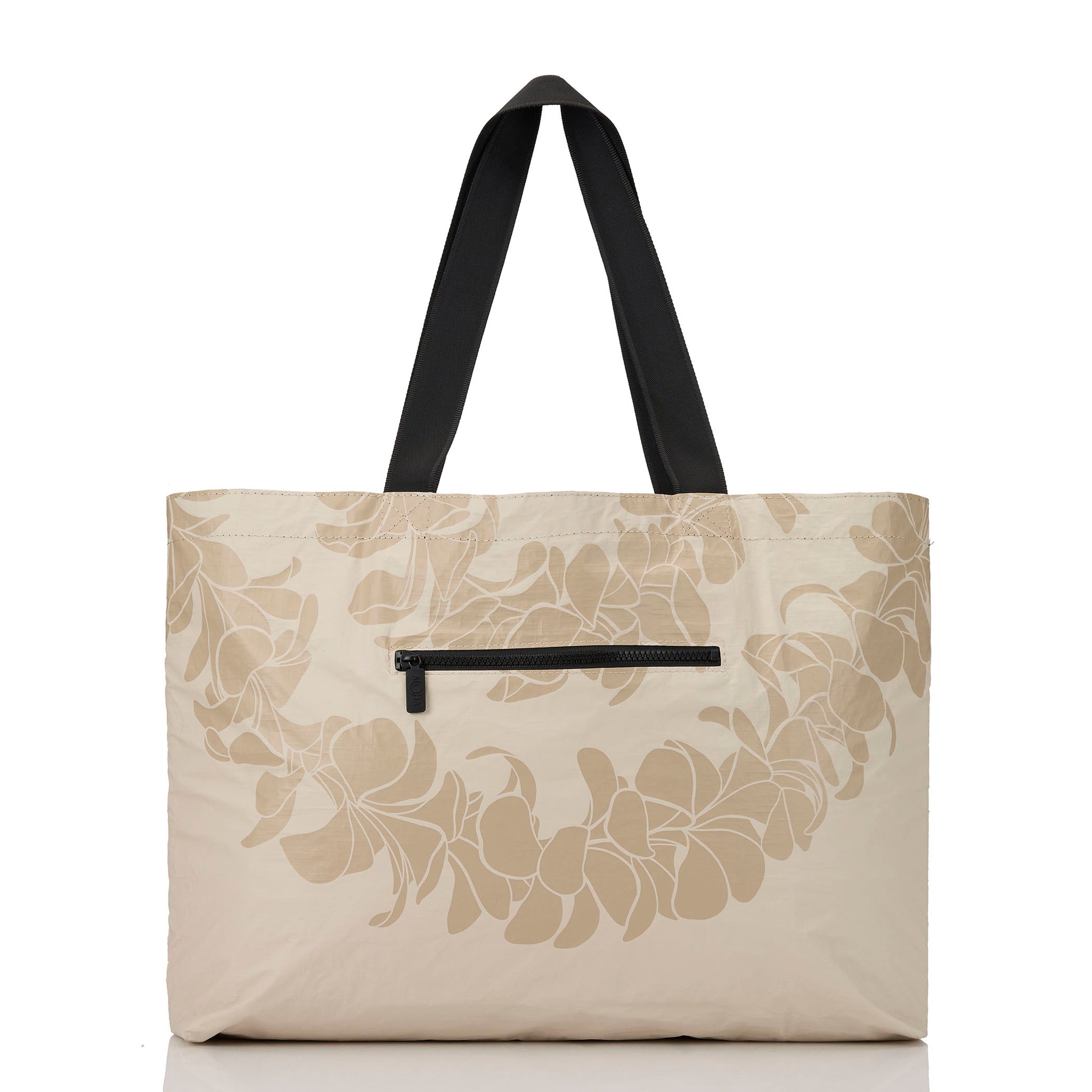 Plumeria Lei Sandstone Holo Holo Tote