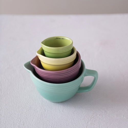 Batter Bowl Ceramic Measuring Cups