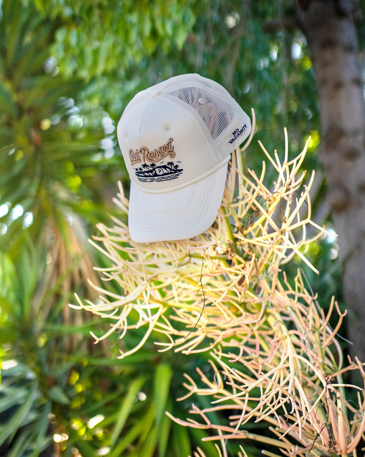 Last Resort Bone Trucker Hat