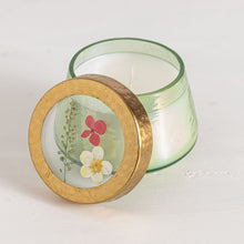 Tomato Vine Small Pressed Floral Candle