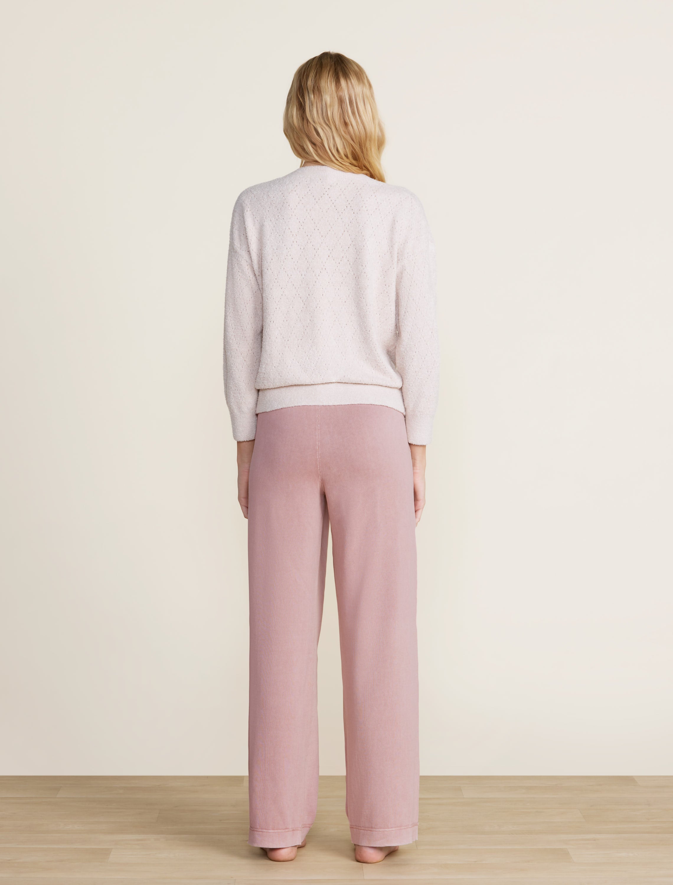 CozyChic Lite Diamond Pointelle Cardigan