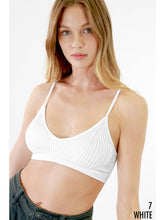 Ribbed V Bralette