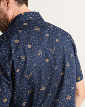 Laramie Western Navy Snap Shirt