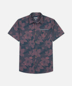 Garwood Mauve Floral Button Up Shirt