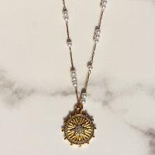 Enlightened Pendant Pearl Necklace