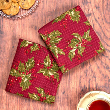Winterberry Red Tea Towel
