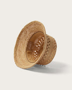 Olivia Packable Straw Bucket Hat