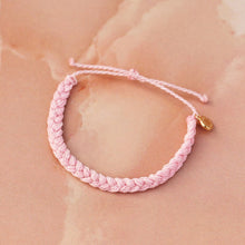 Baby Pink Braided Bracelet