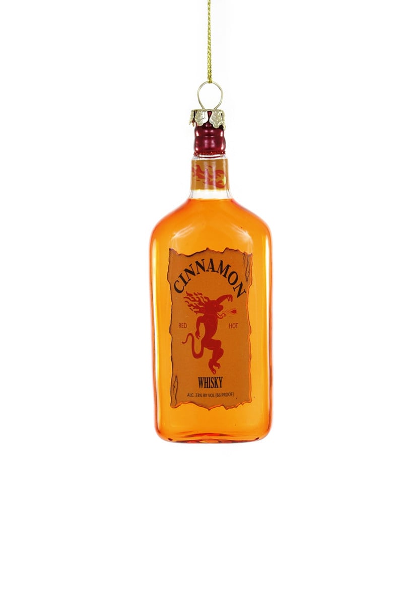 Fireball Bottle Ornament