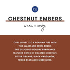 Chestnut Embers Glimmer Pura Refill