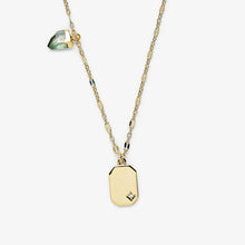 Emerald Quartz Pendant Necklace