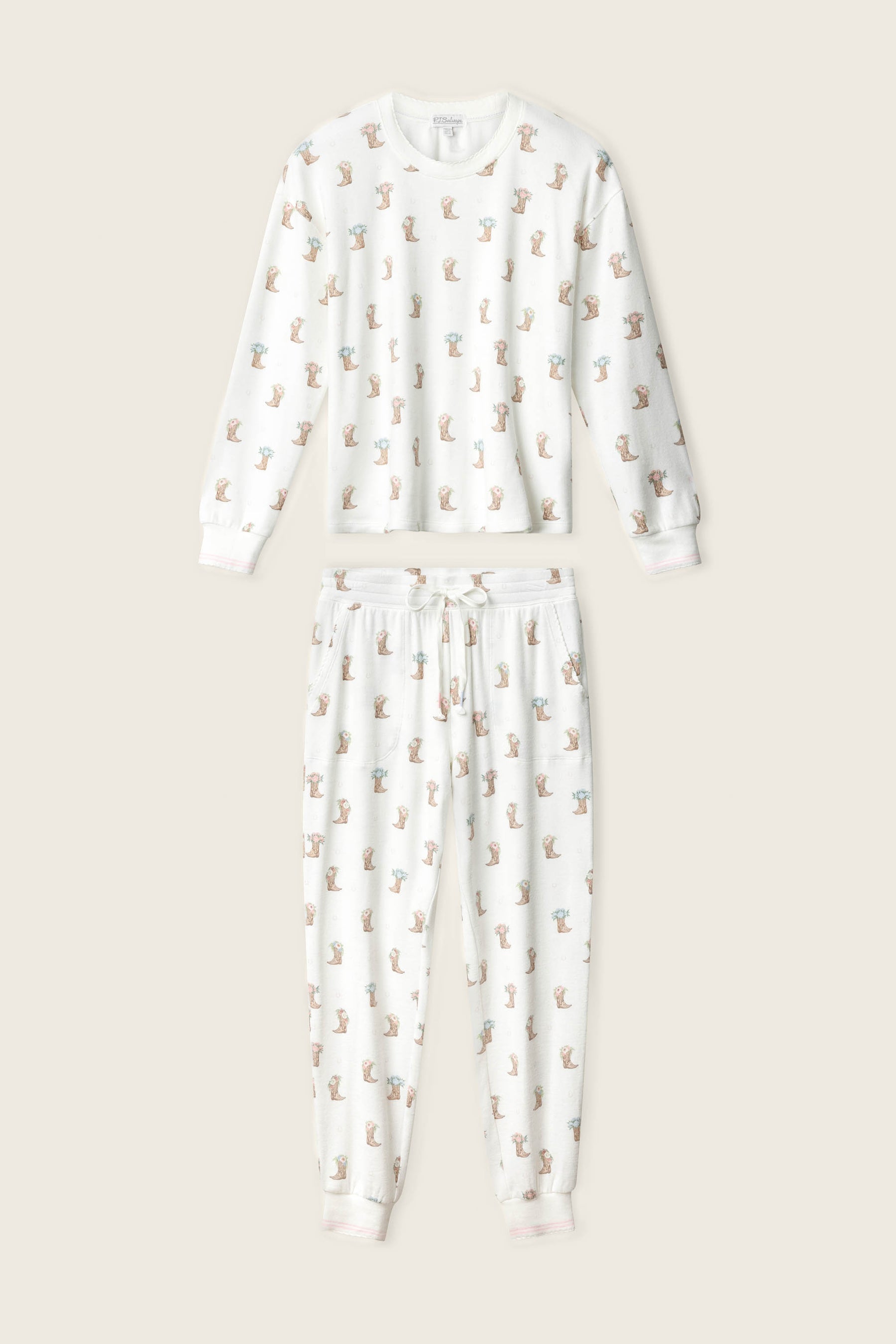 Western Blooms Bouquet Long-Sleeve
