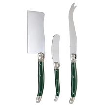 Green Charcuterie Knives Set