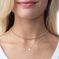 Classic Gold 3mm Bead Choker
