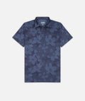 Bunker Blue Floral Polo