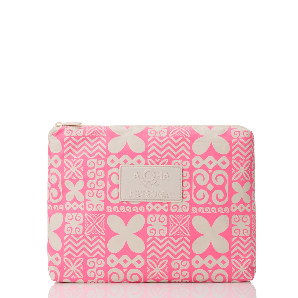 Oceania Neon Pink / Sandstone MID Pouch