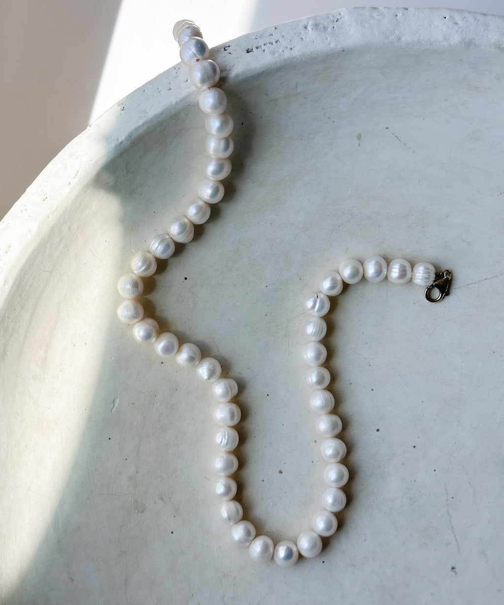 Not Your Grandma's Pearls Choker