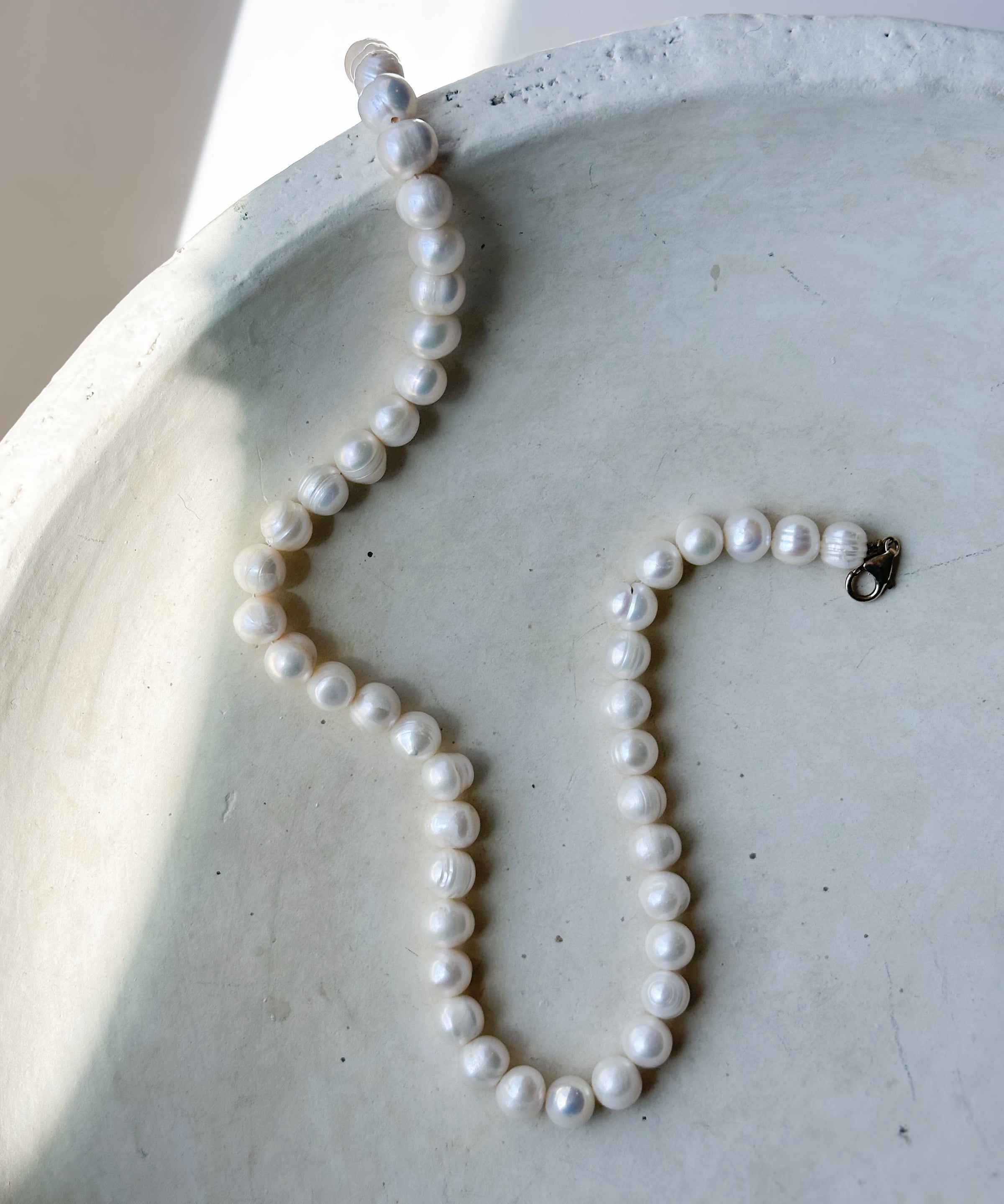 Not Your Grandma's Pearls Choker