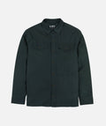 Noah Black Sand Linen Button-Up Shirt